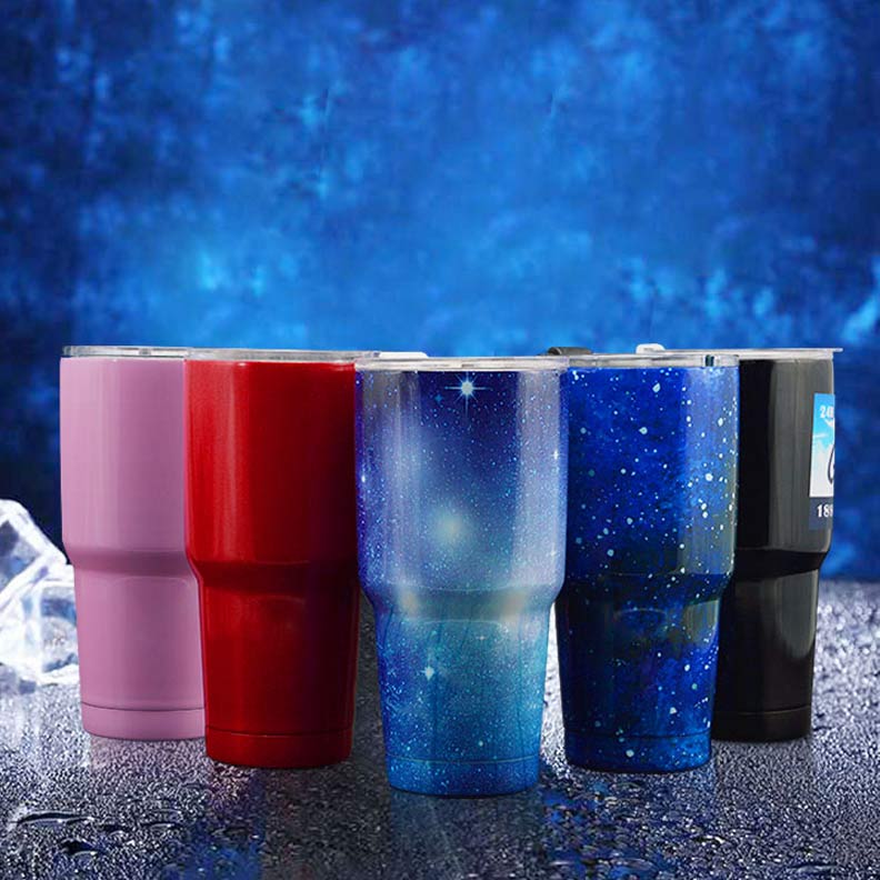 PP Lid 304 Stainless Steel Tumbler