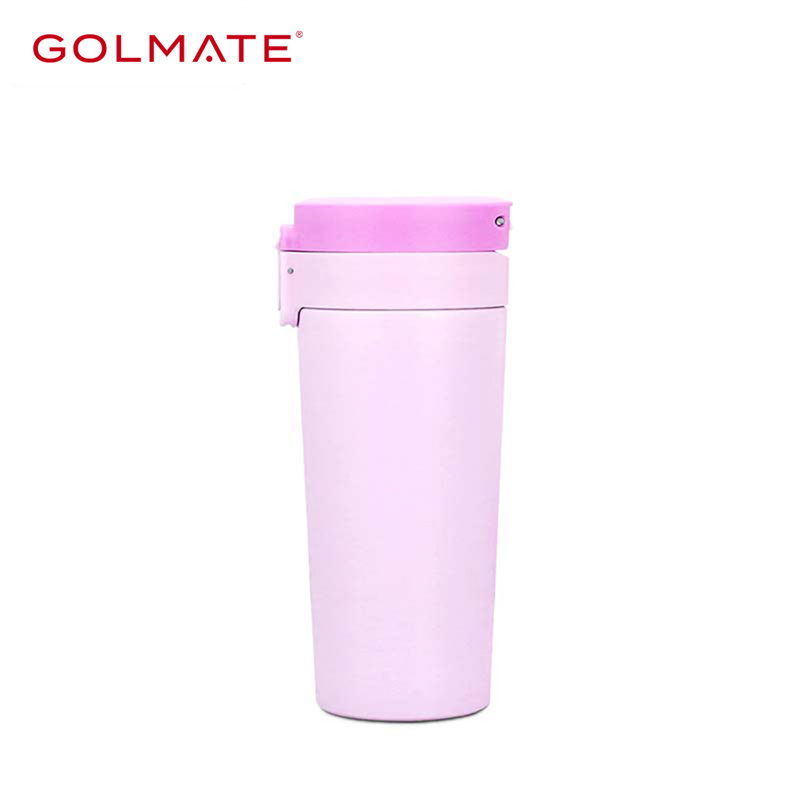 13.4oz Pink 400ml Stainless Steel Mug Tumbler