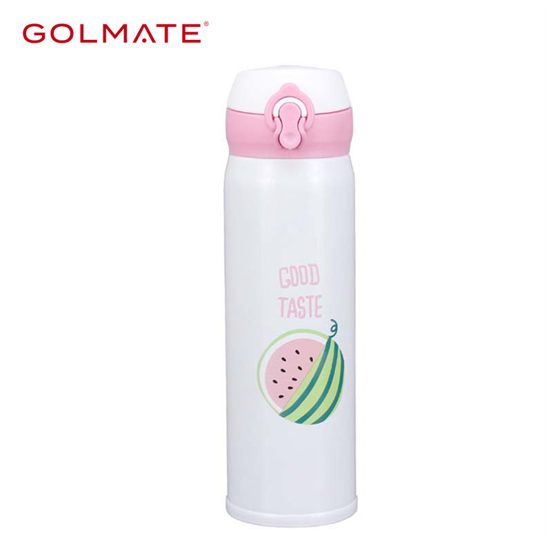 500ml Kids Gift Stainless Steel Cartoon Pattern Childrens Water Bottles