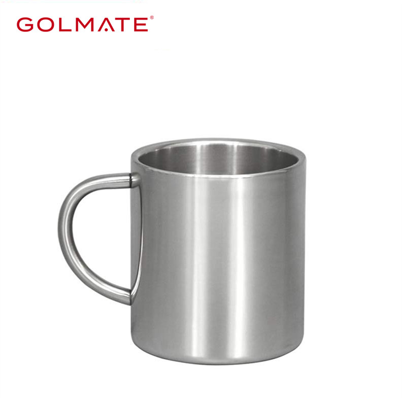 400ml Stainless Steel Double Wall Metal Coffee Beer Cup