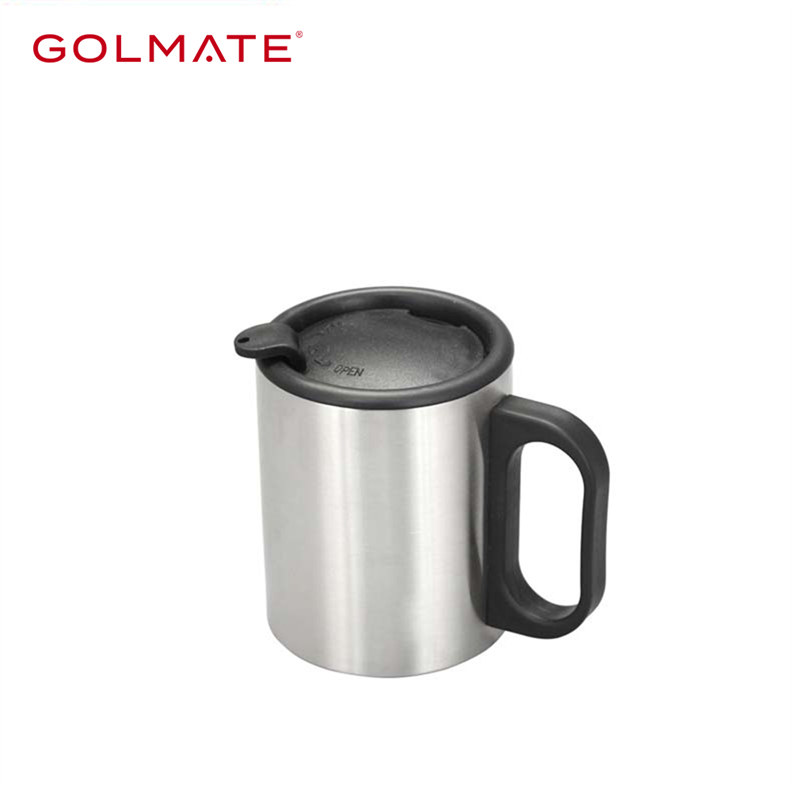 Eco-Friendly 0.3l SS Travel Direct Drinking Coffee Mug