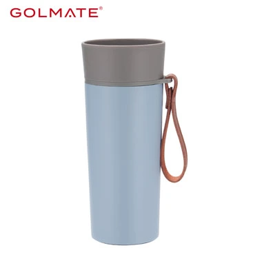 Golmate Patented 360 To Go Vacuum Travel Mug with Strap