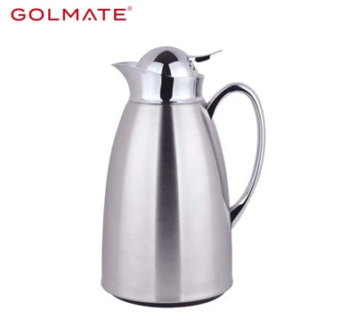 Hot Sale 1L Glass Linered Vacuum Jug with Stainless Steel Shell