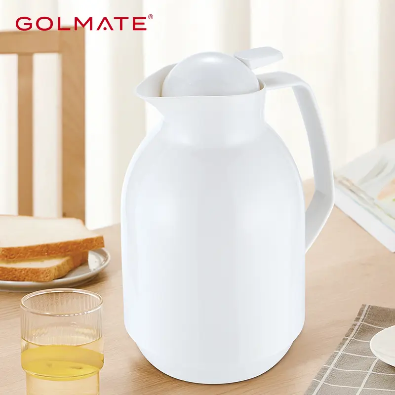 Golmate 1L Simple Style Asbestos-free Glass Linered Vacuum Jug Wholesale