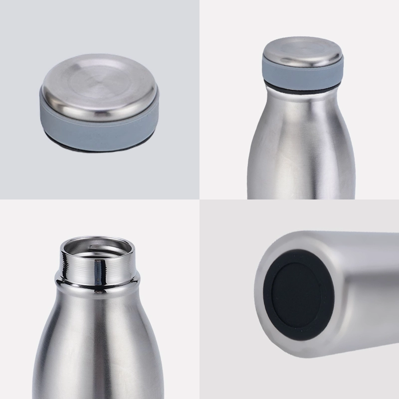 Features of 500ml Double Wall Stainless Steel Mini Milk Tea Bottle With Lid