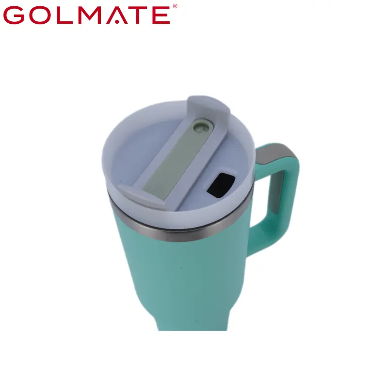 Golmate 30OZ Two-tone Diamond Paint Tumbler with Lid Large Capacity